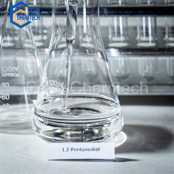 Melihat lebih dekat struktur kimia 1,2-Pentanediol.